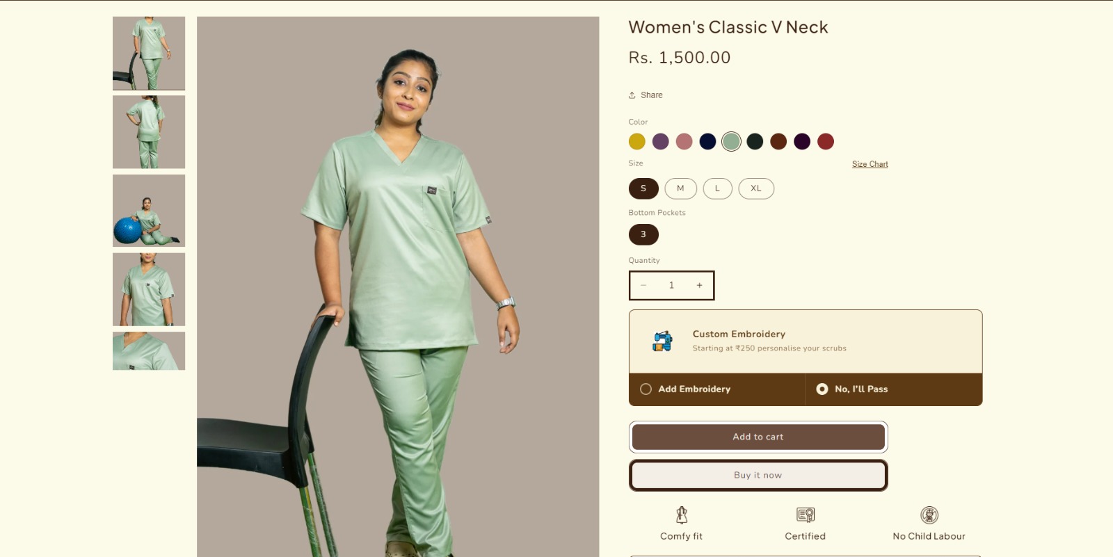 The Care Couture Homepage
