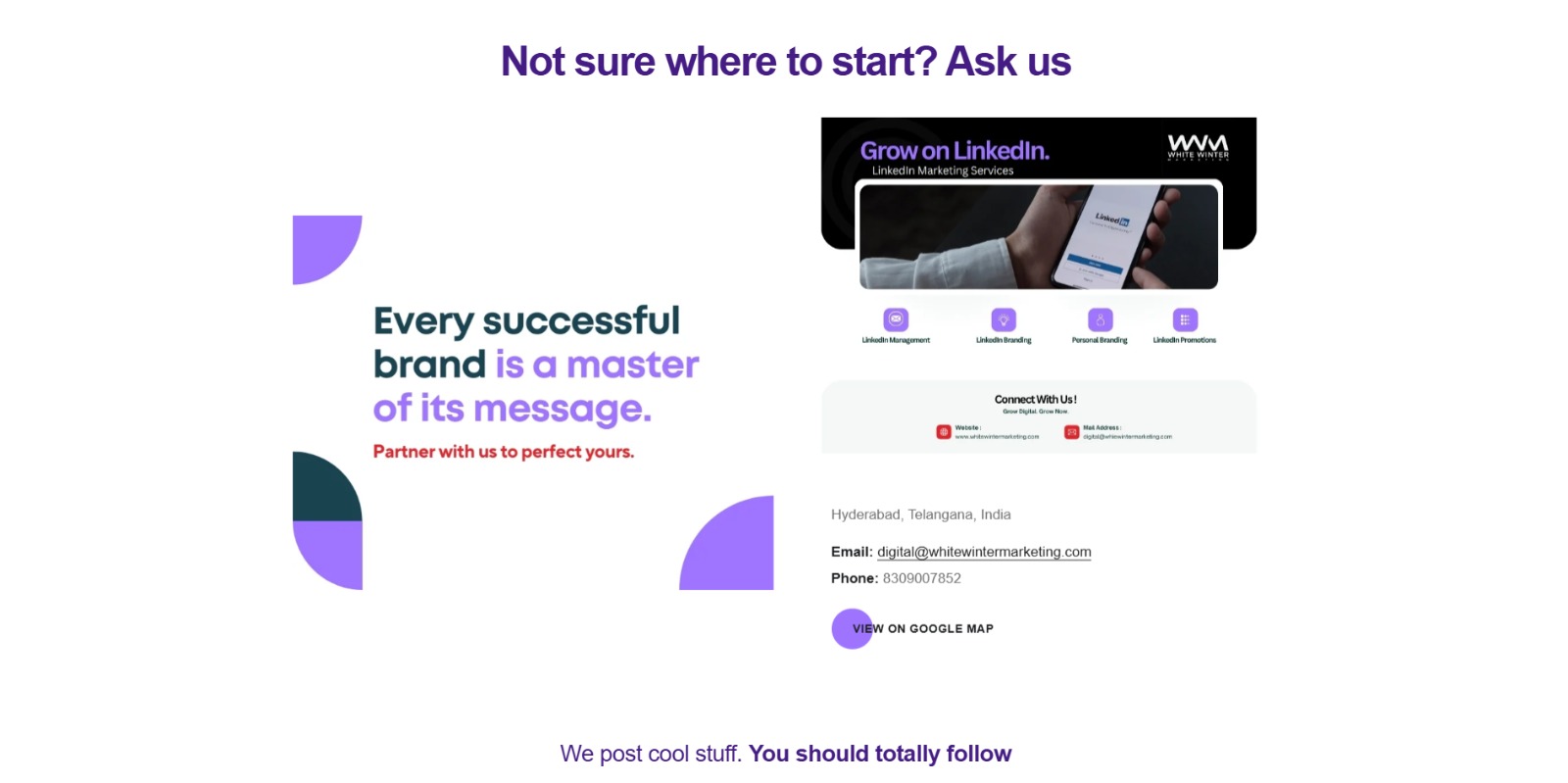 WhiteWinter Marketing - contact